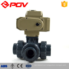 3 way motorized pvc upvc ball valve price list
